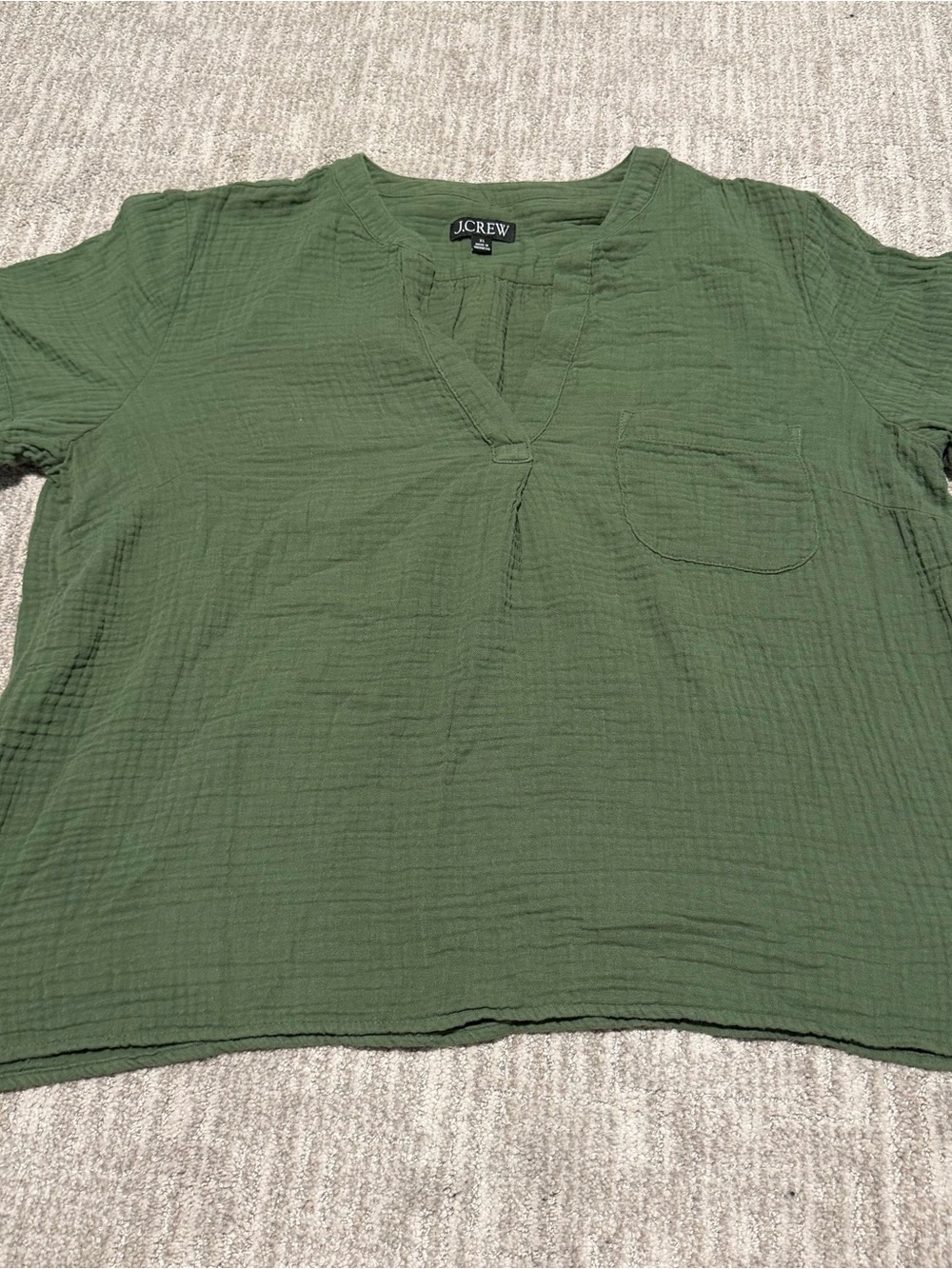 J.Crew Women’s gauze top